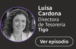 Luisa Cardona, directora de Tesorería de Tigo.