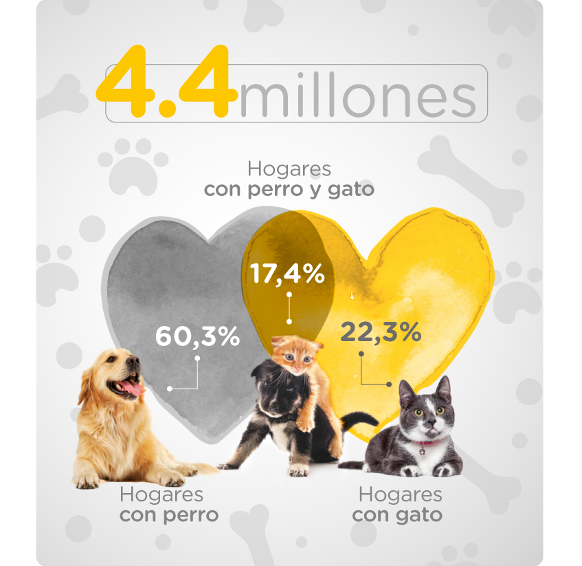 Hogares con mascotas en Colombia