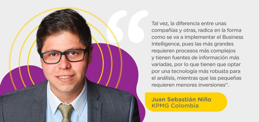 Concepto de Juan Sebastián Niño de KPMG sobre Business Intelligence