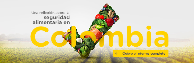 Banner informe seguridad alimentaria en colombia