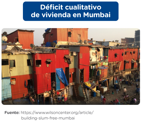 Déficit cualitativo de vivienda en Mumbai