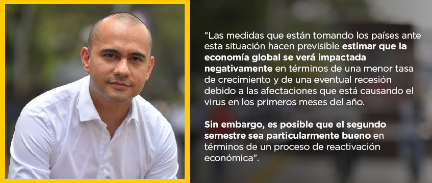 Fotos de Carlos Andrés Pérez, director económico y de competitividad de la Cámara de Comercio de Cali.