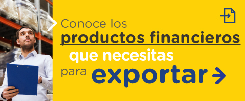Conoce los productos financieros que necesitas para exportar