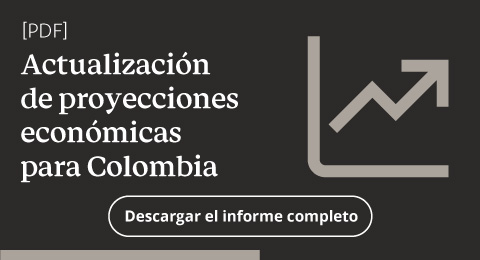 Actualización de proyecciones económicas para Colombia