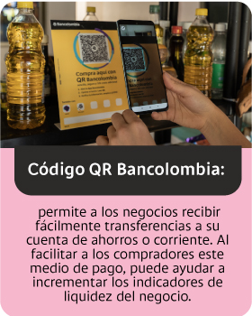 Código QR Bancolombia
