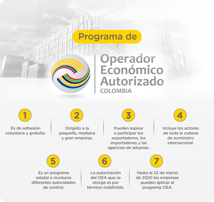 7 datos sobre el alcance del Programa de Operador Económico Autorizado en Colombia