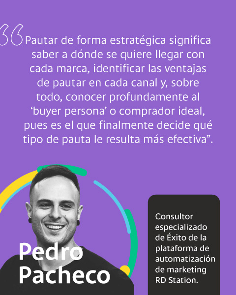 Pedro Pacheco, consultor especializado de Éxito de la plataforma de automatización de marketing RD Station.