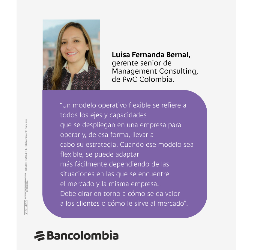 Opinión de Luisa Fernanda Bernal, gerente senior de Management Consulting, de PwC Colombia.