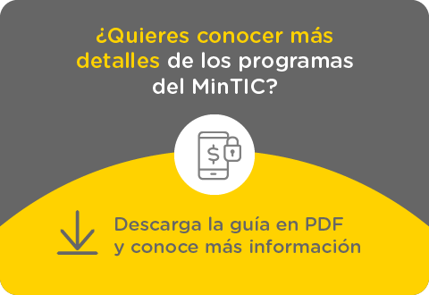 Guía PDF | Programas del MinTIC para apoyar a las pymes colombianas
