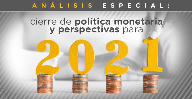 Informe de perspectivas política monetaria en 2021