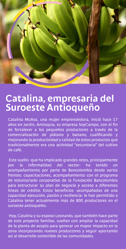 Historia de Catalina Muñoz y su emprendimiento rural SoyCampo