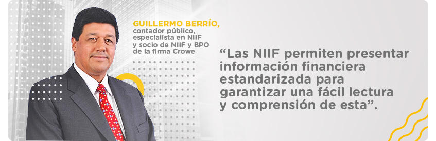 Foto de Guillermo Berrío, contador público, especialista en NIIF y socio de NIIF y BPO de la firma Crowe
