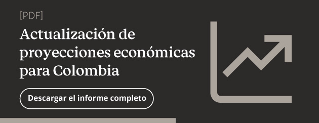 Actualización de proyecciones económicas para Colombia