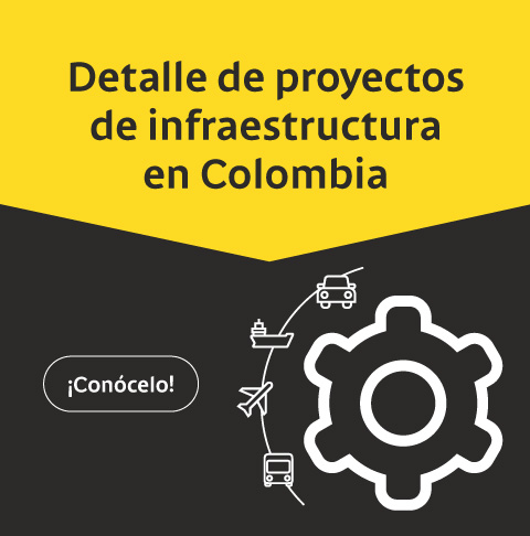 Haz clic y descarga el detalle de los proyectos de infraestructura en Colombia según el Plan Plurianual de Inversiones.
