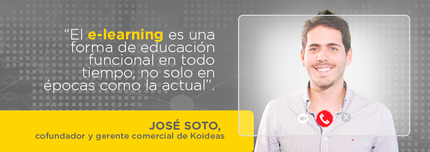 José Soto, cofundador y gerente comercial de Koideas