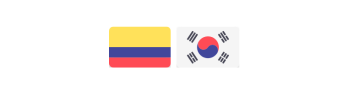 Colombia y Corea