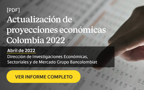 Principales variables macroeconómicas proyectadas para 2022 a 2026 en Colombia