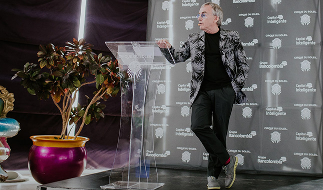 Cirque du Soleil’s CEO in talk with Bancolombia