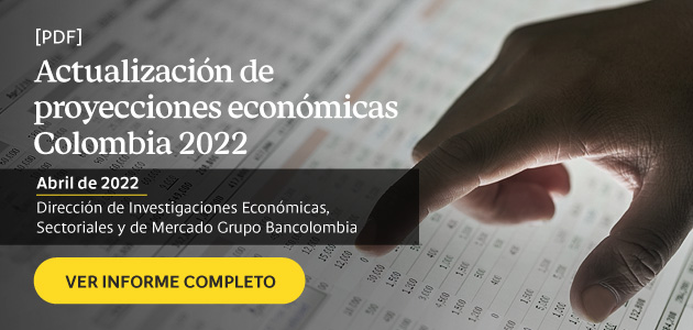 Principales variables macroeconómicas proyectadas para 2022 a 2026 en Colombia
