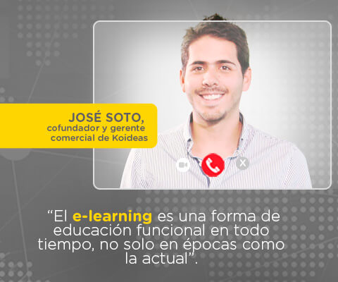 José Soto, cofundador y gerente comercial de Koideas