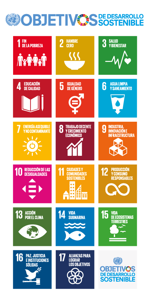 Los 17 Objetivos de Desarrollo Sostenible