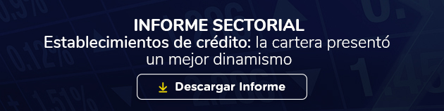 Informe sectorial de Servicios Financieros con balance de octubre de 2018.