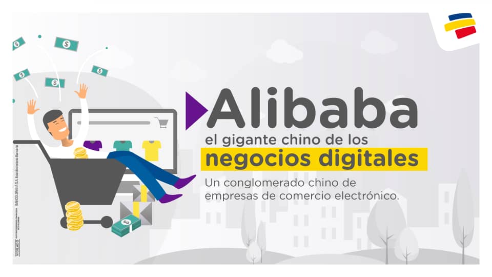 Alibaba- el gigante chino de los negocios digitales infografía