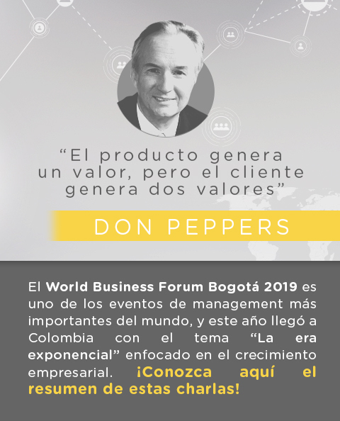 Resumen charla de Don Peppers en el World Business Forum 2019